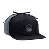 The Tracker Flannel Lined 5 Panel Earflap Cap