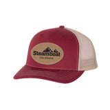 Steamboat Retro Oval Patch Trucker