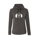 Ladies Lift Buddies Funnel Neck Sweatshirt
