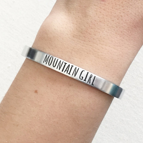 Mountain Girl Cuff Bracelet