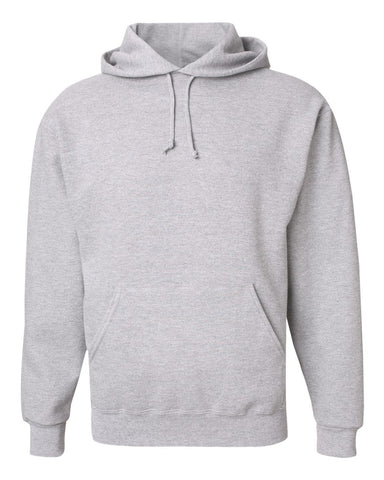 JERZEES - Super Sweats NuBlend® Hooded Sweatshirt (Large) Ash - 4997MR