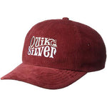 Quick Silver - DUALLY  Dad Hat 100 - Red Corduroy