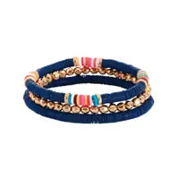 Navy Bracelet Stack