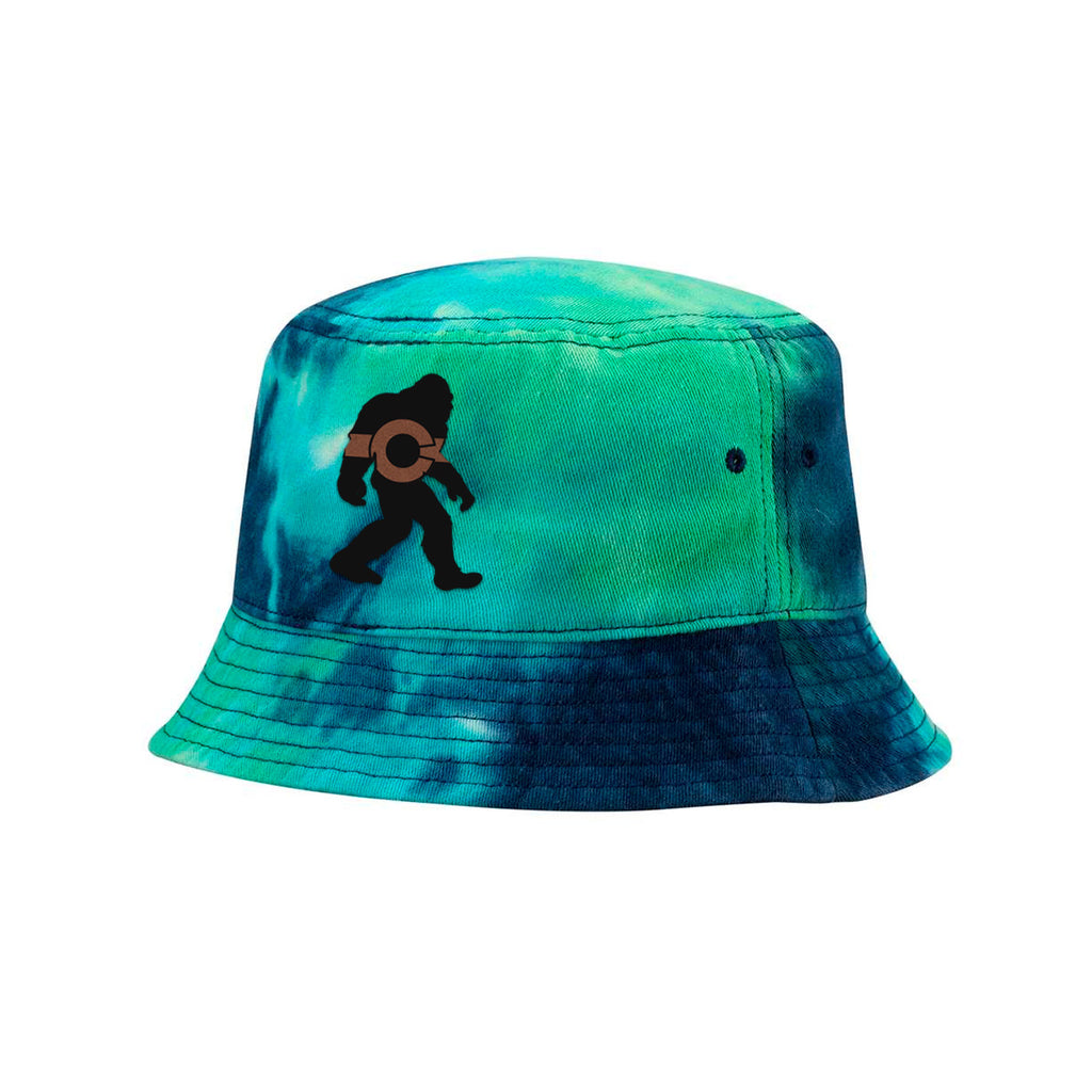 Tie-Dye Bucket Sasquatch – Steamboat Hat Shop | Flex Caps