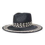 Brixton - Joanna Embroidered Hat - Black - Large